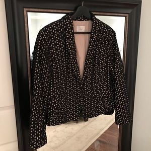 LOFT ONE BUTTON BLAZER SIZE 14